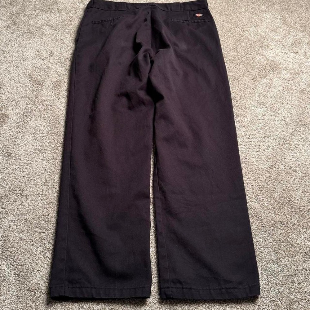 BLACK DICKIES 874 ORIGINAL FIT TROUSERS
